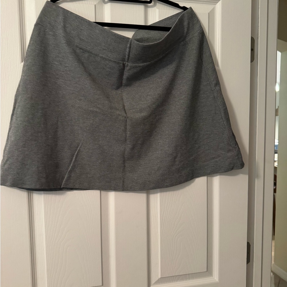 J. Jill Asymmetrical Gray Skirt